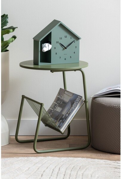 Tavolino rotondo in metallo ø 40 cm Riqueza Revista – Leitmotiv