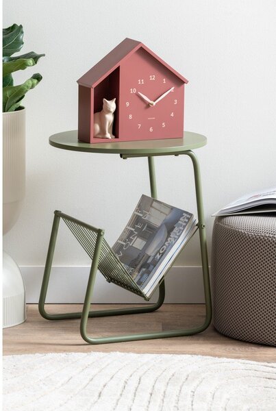 Tavolino rotondo in metallo ø 40 cm Riqueza Revista – Leitmotiv