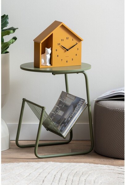 Tavolino rotondo in metallo ø 40 cm Riqueza Revista – Leitmotiv
