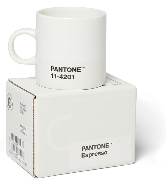 Tazza per espresso bianca in ceramica 120 ml Cloud Dancer – Pantone
