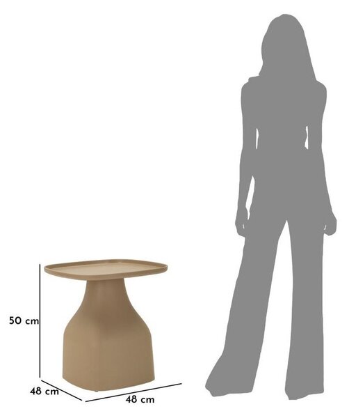 Tavolino rotondo in plastica ø 48 cm Gea – Mauro Ferretti