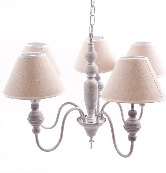 Lampadario a Sospensione Ø65 in Metallo Design Shabby Grigio