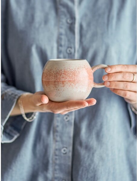 Tazza arancione in gres 410 ml Paula – Bloomingville