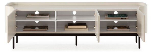 Mobile TV color crema 180x55x40 cm Willa – MOME