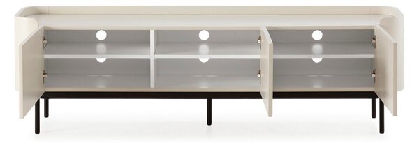 Mobile TV color crema 180x55x40 cm Willa – MOME