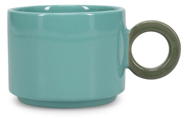 Tazza blu in gres 280 ml Lou – ONA