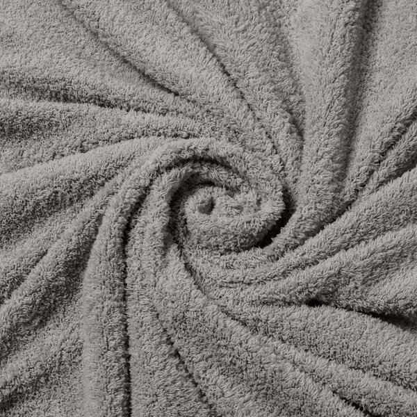 Set copripiumino e federa color antracite in micropile per letto matrimoniale ed esteso 240x220 cm Helena – douceur d'intérieur