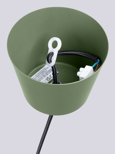 Lampadario verde ø 35 cm Vito – Sollux