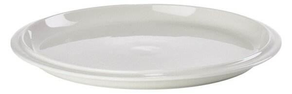 Piatto da dolce color crema in porcellana ø 20 cm Eau – Zone