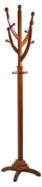 Appendiabiti a Stelo H178 cm in Legno di Bamboo Naturale