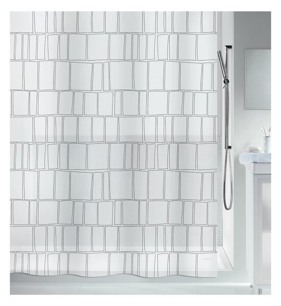 Tenda per doccia 180x200 cm Construct – Spirella