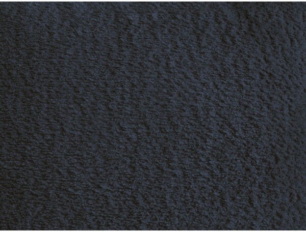 Divano angolare blu allungabile/con contenitore (con penisola a sinistra/con chaise lounge) con rivestimento in bouclé Roxelane – Bobochic Paris