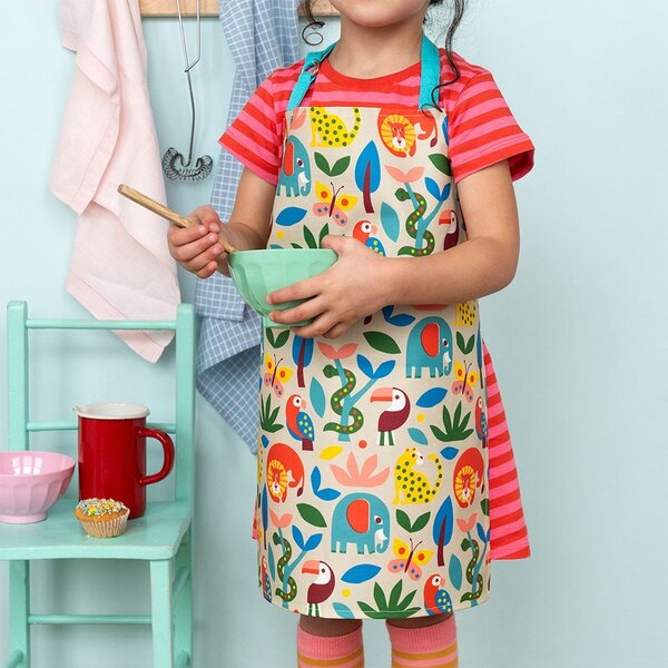 Grembiule per bambini in cotone Wild Wonders – Rex London