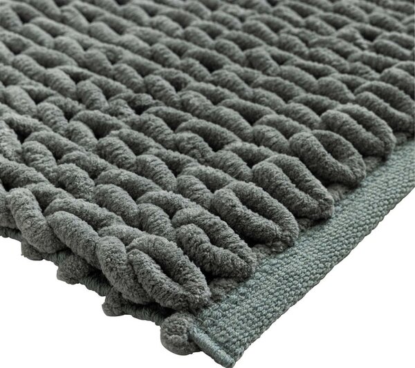 Tappetino per il bagno verde 50x80 cm Ariel – douceur d'intérieur