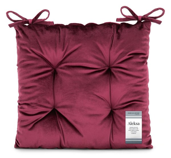 Cuscino per sedia in velluto 40x40 cm Aleksa – Restilo
