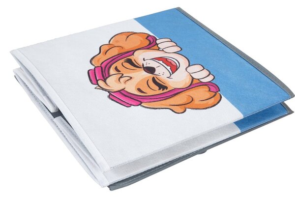 Set di organizer per giochi da bambino in tessuto 2 pz 27x27x27 cm Paw Patrol – Roba
