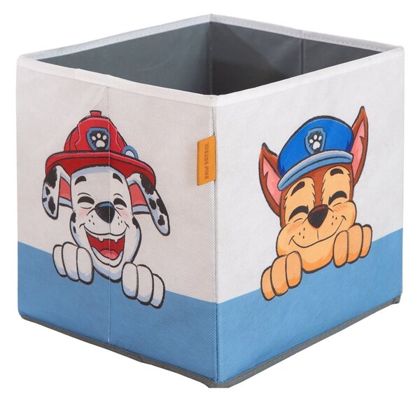 Set di organizer per giochi da bambino in tessuto 2 pz 27x27x27 cm Paw Patrol – Roba