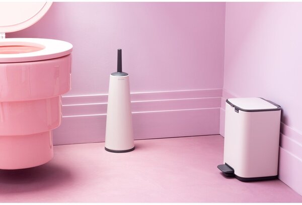 Cestino per la spazzatura bianco in acciaio con pedale 4 l Bo – Brabantia