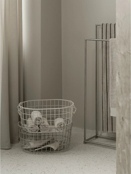 Cesto con filo metallico in metallo 37x27x17 cm Kago M – Blomus