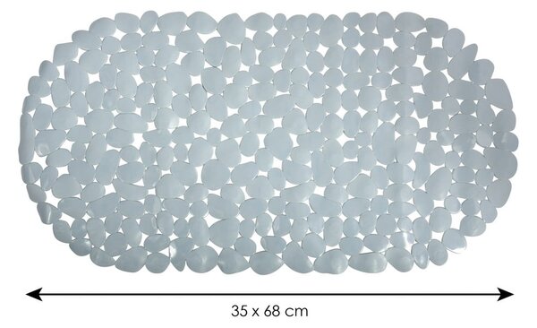Tappetino antiscivolo per la vasca 35x68 cm Galets – MSV