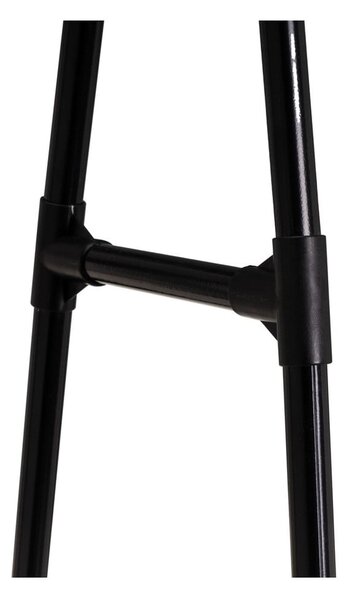 Stand appendiabiti nero in metallo su ruote 84x43x156 cm – Casa Selección
