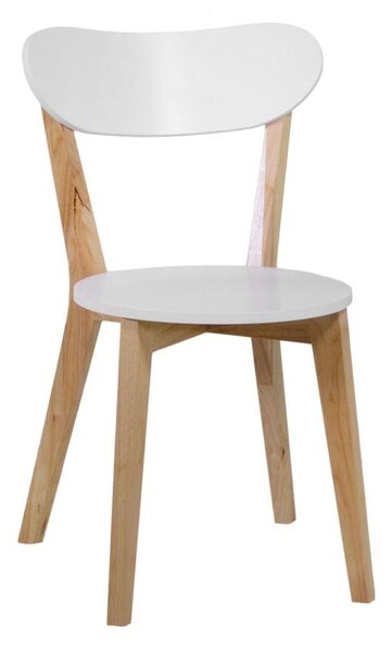Sedia Bar 46x54,5xh79 cm in Legno MDF Bianco