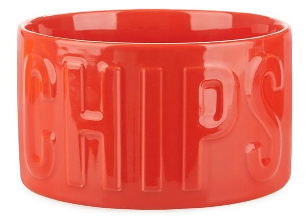 Ciotolina da portata rossa in ceramica 1 l Chips – Balvi