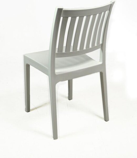 Sedia Minerva 52x46xh87 cm in Plastica Bianco