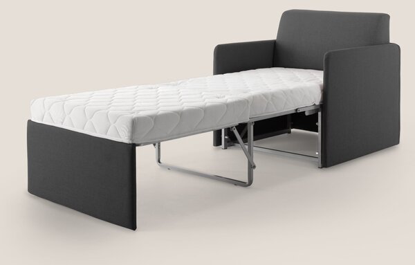 DAG Poltrona letto singolo salvaspazio in TESSUTO impermeabile T13 ant