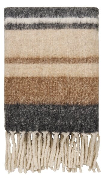 Coperta marrone in misto lana 130x170 cm Carmel – House Nordic