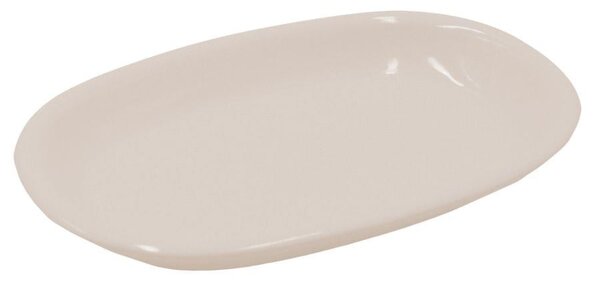 Piatto Ovale 36x25xh4 cm in Gres Porcellanato Romeo Crema