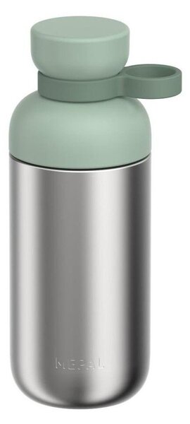 Bottiglia argentata/color salvia in acciaio inox 500 ml Vita – Mepal