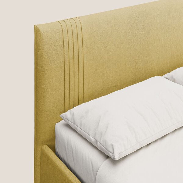 Yvonne letto contenitore in morbido tessuto impermeabile T02 giallo