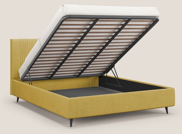Yvonne letto contenitore in morbido tessuto impermeabile T02 giallo