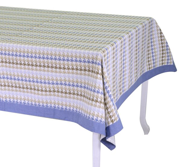 Tovaglia Rettangolare 140x180 cm in Cotone 180 GSM London Avio