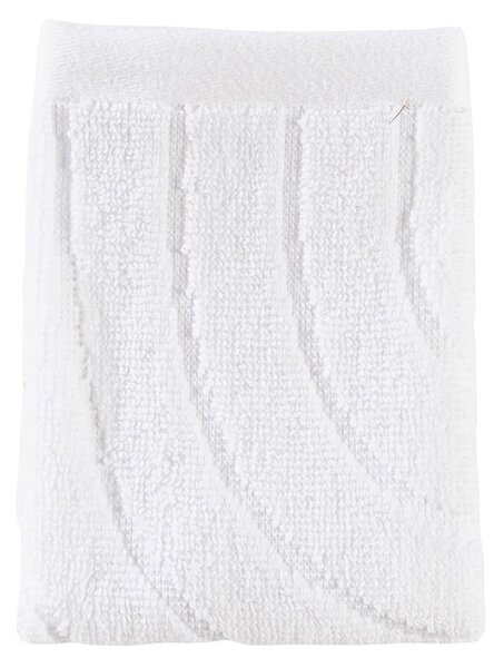 Asciugamano tipo terry bianco in cotone 30x30 cm Time – Zone