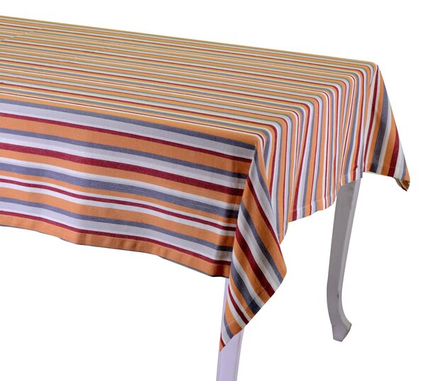 Tovaglia Rettangolare 140x180 cm in Cotone 180 GSM Stripe Bordeaux