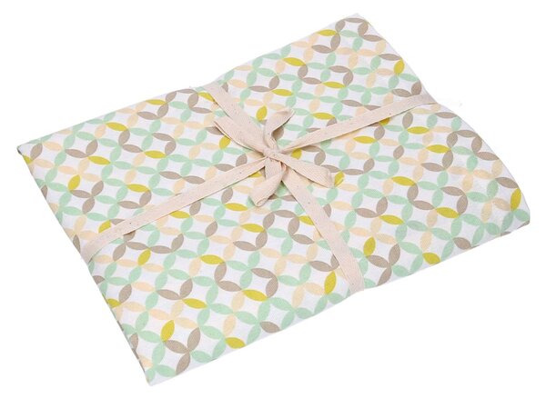 Tovaglia Rettangolare 140x240 cm in Cotone 180 GSM Optical Verde Chiaro