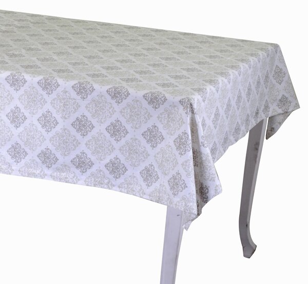 Tovaglia Rettangolare 140x240 cm in Cotone 180 GSM Venice Bianco