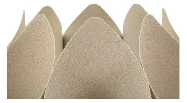 Lampada da terra beige con paralume in metallo (altezza totale 155 cm) Space – Mauro Ferretti
