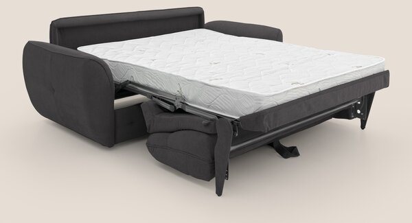 Zeus Divano letto scandinavo con schienale alto in tessuto impermeabil