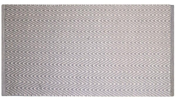 Tappeto Bagno Design Spigato 50x90 cm in Cotone Rosa