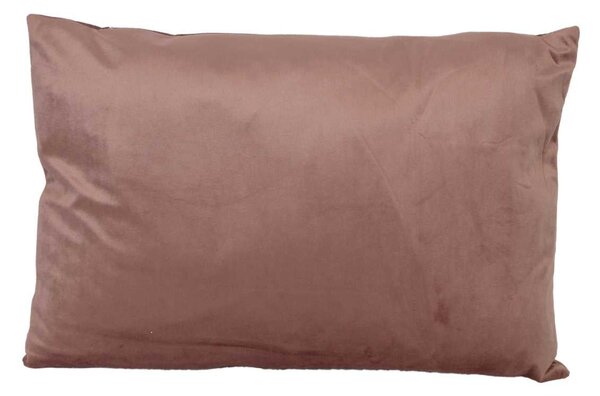 Cuscino Decorativo Rettangolare 35x50xh10 cm in Velluto Rosa