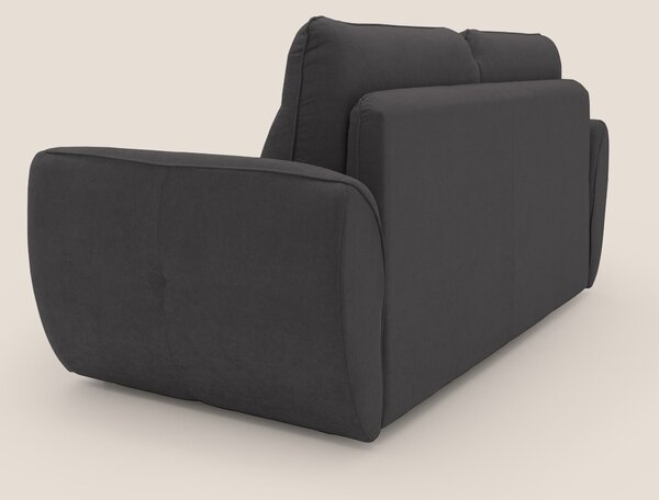 Zeus Divano letto scandinavo con schienale alto in tessuto impermeabil