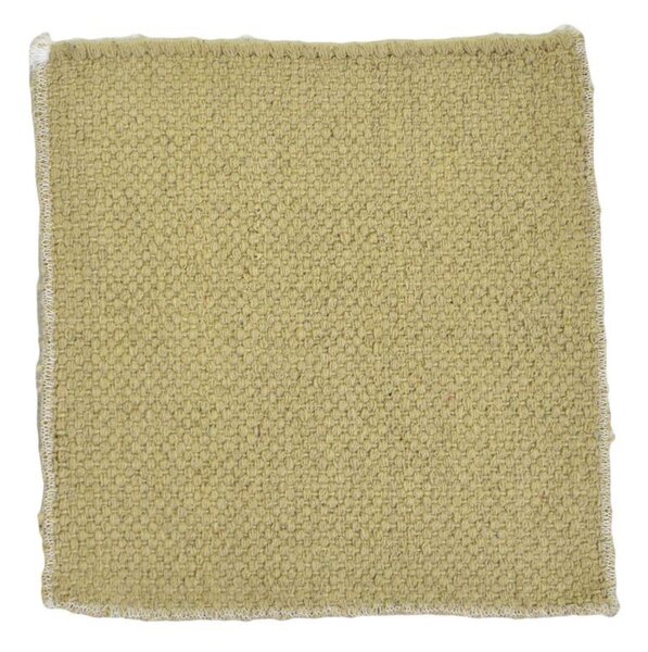 Tappeto Bagno Design Trama Semplice 50x150 cm in Cotone Beige Scuro