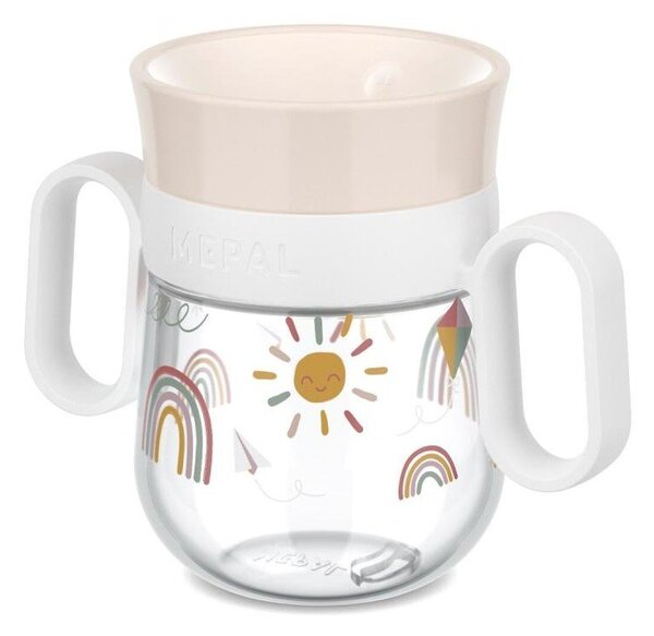 Set da pranzo per bambini in plastica 3 pz Sunshine & Rainbow – Mepal