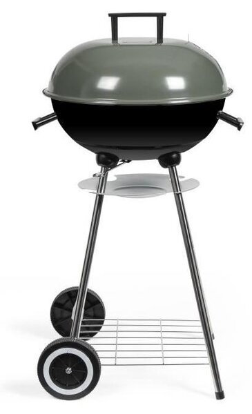 Barbecue a carbone - LIVOO - DOC172K - diametro 41 cm - Griglia in acciaio cromato - Altezza 69,5 cm - Maniglie - 2 regolazioni