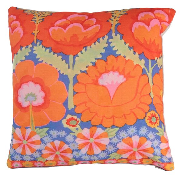 Fodera per Cuscino Decorativo Quadrato 40x40 cm in Tessuto Arancione