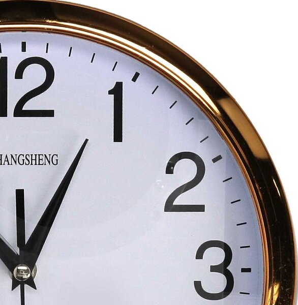 Orologio da Parete Ø26 cm in Plastica Bianco