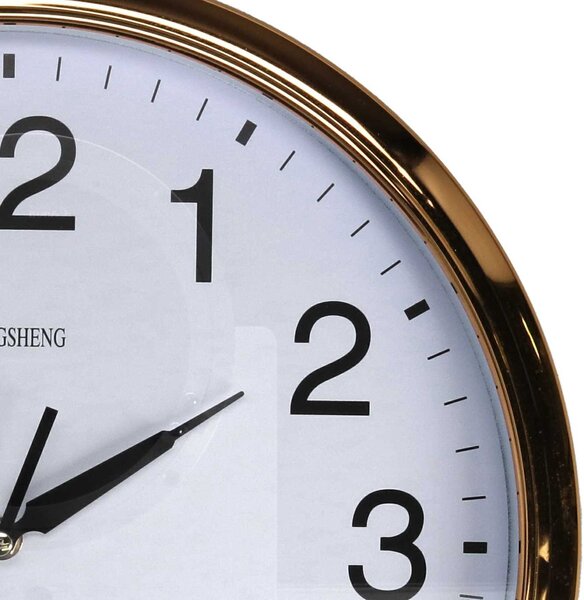 Orologio da Parete Ø35 cm in Plastica Bianco